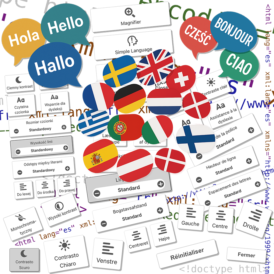 Fixstern Barrierefreiheits-Plugin im Einsatz