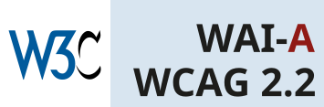 Level A conformance, W3C WAI Web Content Accessibility Guidelines 2.2