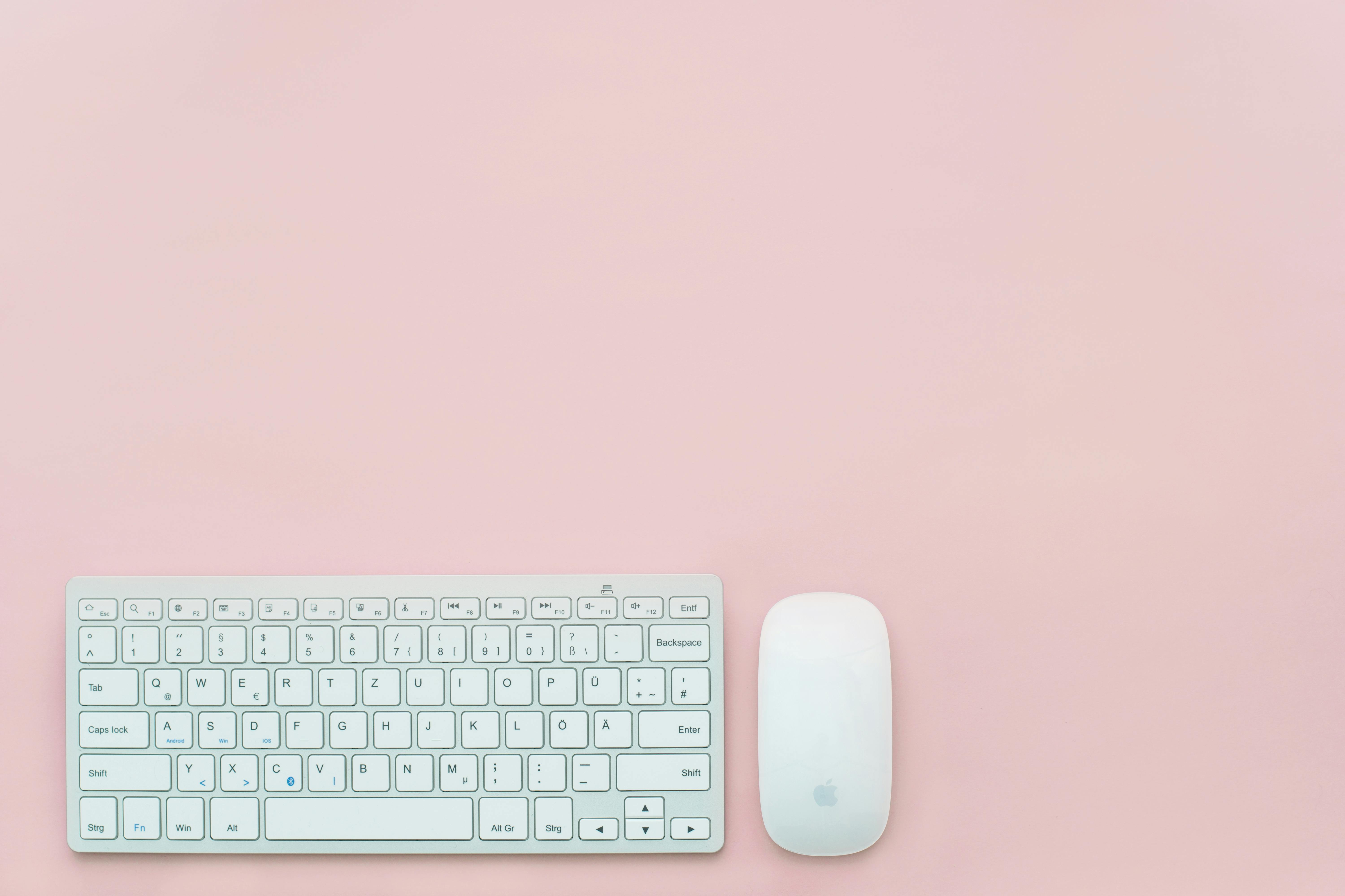 Das Bild zeigt eine Tastatur und Maus