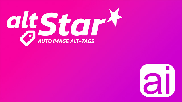 altStar - KI gesteuerte automatisierte image alt-tag Erstellung