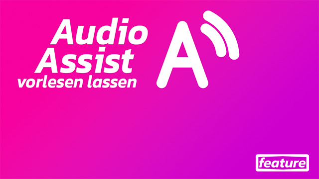 Produktkarte Audio Assist